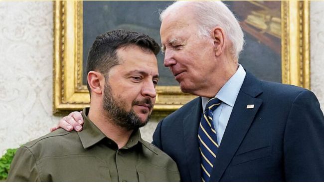 Joe Biden reiterated that the United States Supports Ukraine.