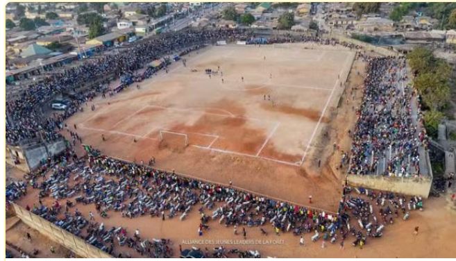 In Guinea a crowd of fans died in the stadium. 