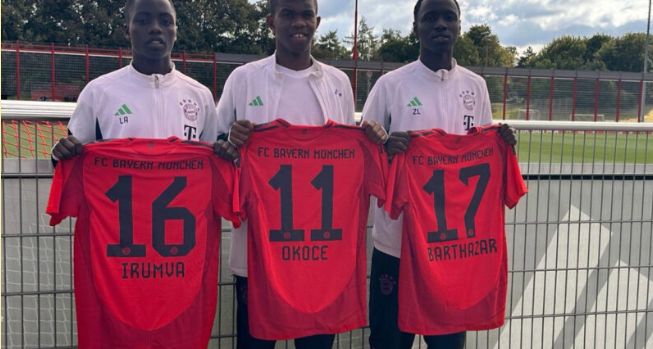 Three Rwandan players are set to start playing for German club Bayern Munich.